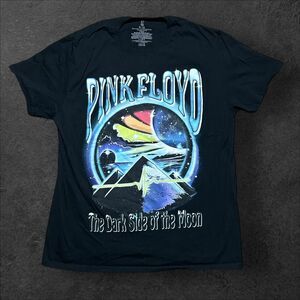 Pink Floyd The Dark Side Of The Moon Black Graphic T- Shirt Sz XL